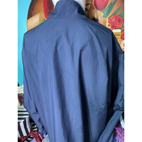 Nike WindBreaker / Jacket Navy Blue Zip Up With Mesh Lining Size XXL - Picture 4 of 7